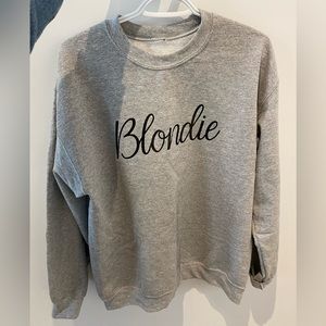 Blondie sweat-shirt